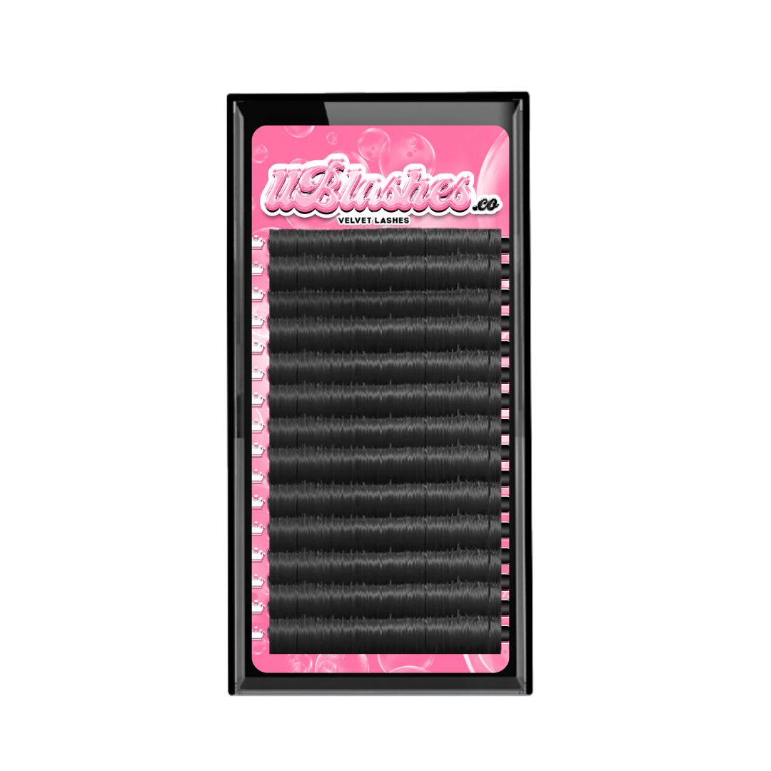 Jet Black Velvet Trays